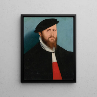 Lucas Cranach the Younger - Portrait Of A Man In A Hat.webp