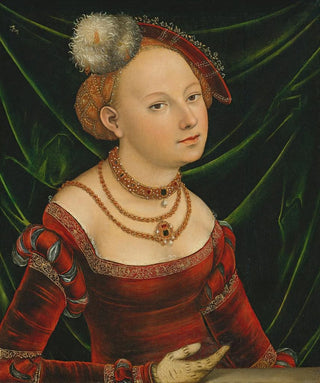 Lucas Cranach the Younger - Portrait Of A Woman.webp