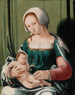 Virgin and Child - Lucas van Leyden — artwork view
