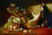 Still Life with Fruits, Goldfish, and Dead Hare - Lucas Victor Schaefels — artwork view