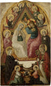 The Coronation of the Virgin - Master Lucquois — artwork view