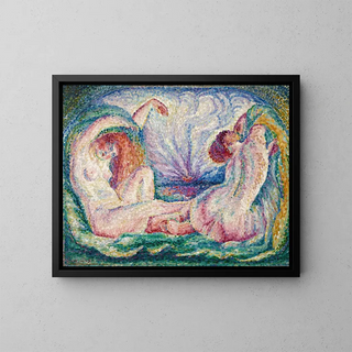 Sunrise - Lucie Cousturier — framed artwork on a wall