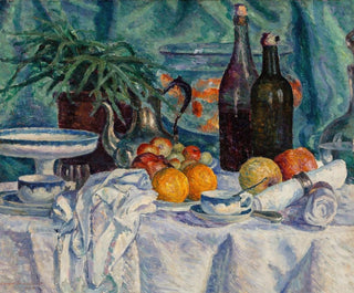 Nature morte painting - Lucie Cousturier — artwork view