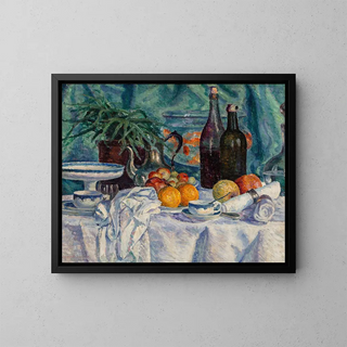 Nature morte painting - Lucie Cousturier — framed artwork on a wall