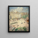 La place Pigalle - Lucien Livre — framed artwork on a wall