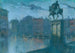 Campo Santi Giovanni e Paolo, Venice at dusk - Lucien Lévy-Dhurmer — artwork view