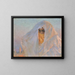 Dame de Marrakech - Lucien Lévy-Dhurmer — framed artwork on a wall