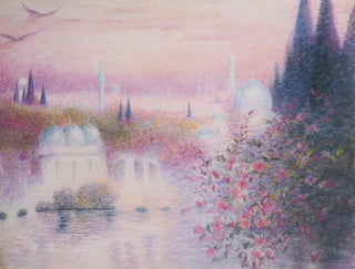 Les roses d'Ispahan - Lucien Lévy-Dhurmer — artwork view