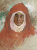 Portrait of a young woman - Lucien Lévy-Dhurmer — artwork view