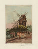The mill of La Galette - Lucien Marcelin Gautier — artwork view
