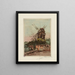 The mill of La Galette - Lucien Marcelin Gautier — framed artwork on a wall