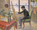 Interior Workshop Painting - Lucien Pissarro — artwork view