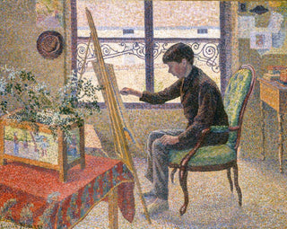 Interior Workshop Painting - Lucien Pissarro — artwork view