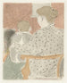 Mother with Child - Lucien Pissarro — artwork view