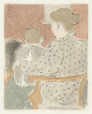Lucien Pissarro - Moeder met kind.webp