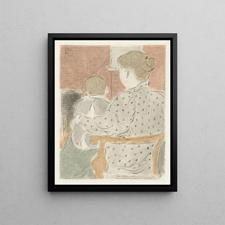 Lucien Pissarro - Moeder met kind.webp