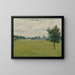 Prairie de Thierceville - Lucien Pissarro — framed artwork on a wall