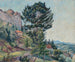 a rock from Faron, Toulon sunshine - Lucien Pissarro — artwork view