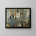 The Breakfast - Lucien Simon — framed artwork on a wall