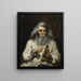 The Sculptor - Lucjan Przepiórski — framed artwork on a wall