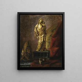 Lucien ou KLucjan Przepiorski - Vierge du Louvre du XIVe sicle.webp