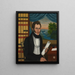Charles Wheeler - Lucinda Redmon Orear — framed artwork on a wall