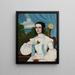 Permelia Redmon Wheeler Mme Charles Wheeler - Lucinda Redmon Orear — framed artwork on a wall