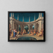 The Probatic Pool - Lucio Massari — framed artwork on a wall