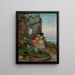Surprised Painting - Lucius Rossi — framed artwork on a wall