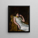 The bouquet of violets - Lucius Rossi — framed artwork on a wall