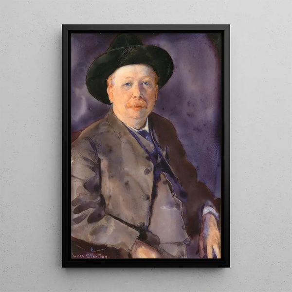 Joel Chandler Harris - Lucy May Stanton — framed artwork on a wall