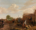 a canal boat station - Ludolf de Jongh — artwork view