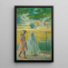 La communiante Parc Montsouris - Ludovic Vallée — framed artwork on a wall