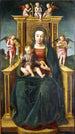 The Virgin and Child in Majesty - Ludovico Brea — artwork view