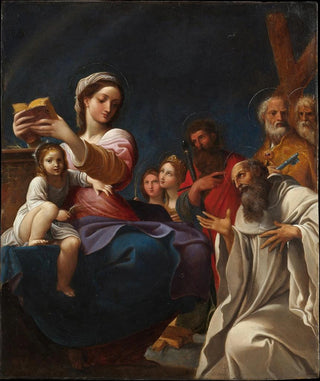 Ludovico Carracci - Madonna and Child with Saints.webp