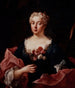 Portrait of Faustine Bordoni - Ludovico Mazzanti — artwork view