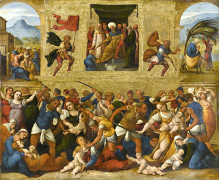 Massacre of the Innocents - Ludovico Mazzolino — artwork view
