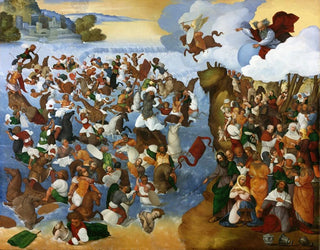 The Crossing of the Red Sea - Ludovico Mazzolino — artwork view