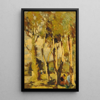 Ludovico Tommasi - Riposo in pineta.webp