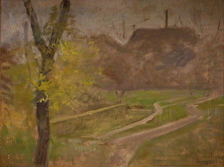 The garden of the deaf-mutes' institution - Ludvig Find — artwork view