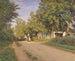 View through a village - Ludvig Kabell — artwork view