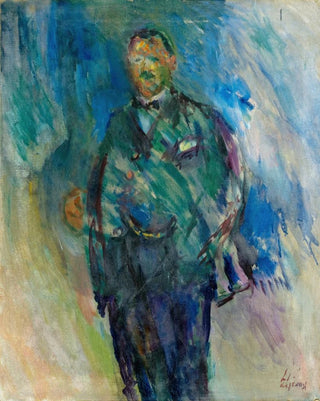 Ludvig Karsten - Man In A Frock Coat Presumed To Be The Artist henrik Lund.webp