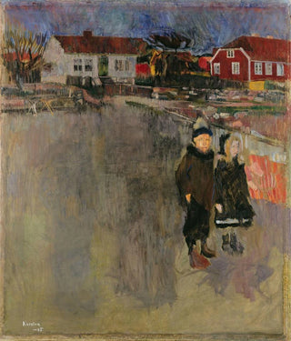 Ludvig Karsten - Spring Evening at Ula.webp