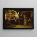 The Happy Return - Ludwig Blume-Siebert — framed artwork on a wall