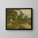 Forest near Wetzlar - Ludwig Christian Wagner — framed artwork on a wall