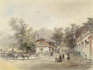 La laiterie à Vorderbrühl près de Vienne - Ludwig Czerny — artwork view