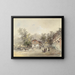 La laiterie à Vorderbrühl près de Vienne - Ludwig Czerny — framed artwork on a wall