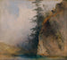 Pente rocheuse au bord du ruisseau - Ludwig Czerny — artwork view