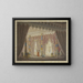 Oriental Room - Ludwig Daniel Philipp Schmidt — framed artwork on a wall
