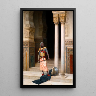 Ludwig Deutsch - A Nubian Guard.webp